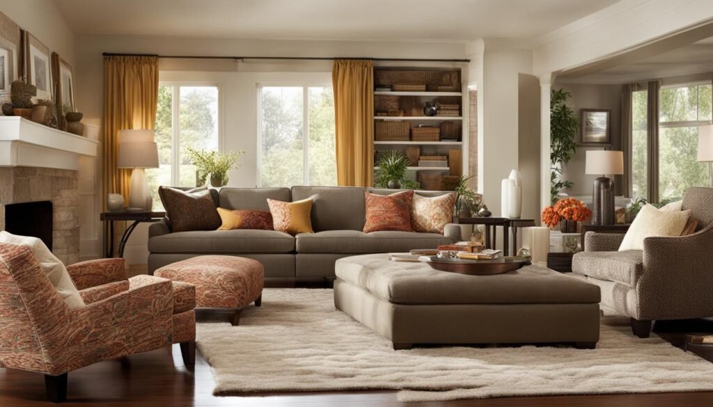 Cozy Living Room Furniture Design