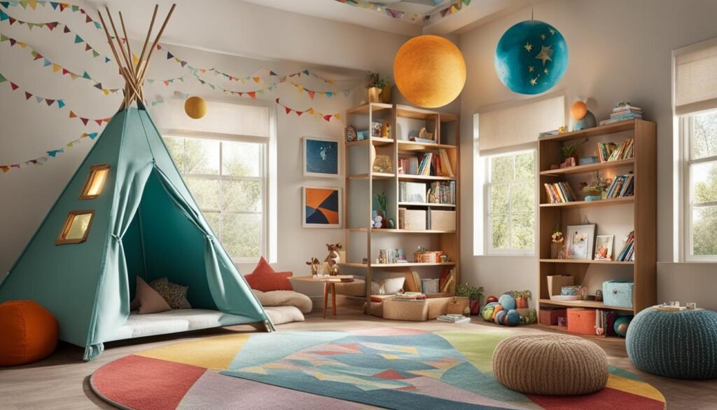Creative kids' bedroom decor