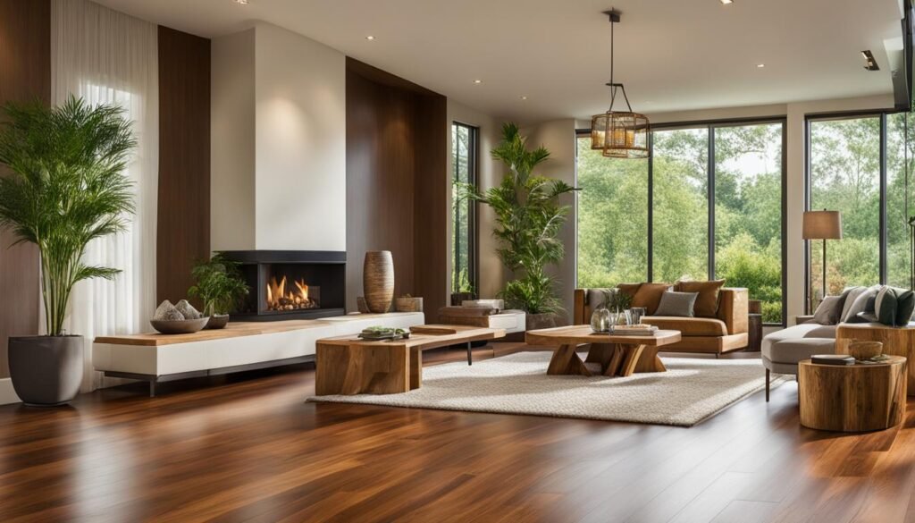Eco-friendly materials in modern interior design