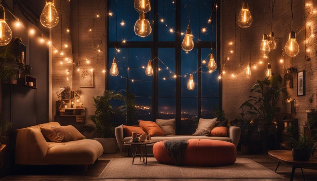 aesthetic room lighting ideas