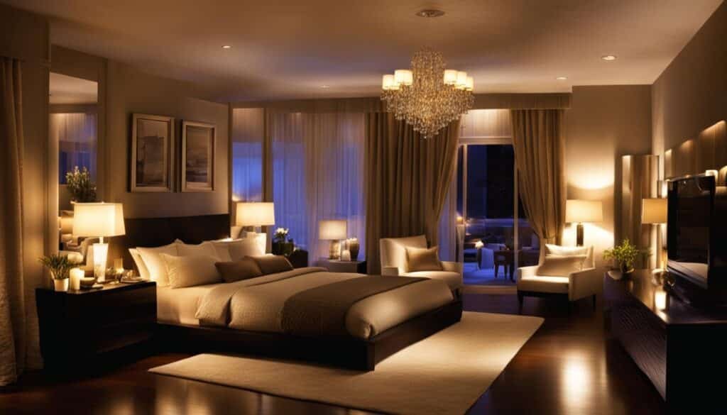 ambient lighting for bedroom