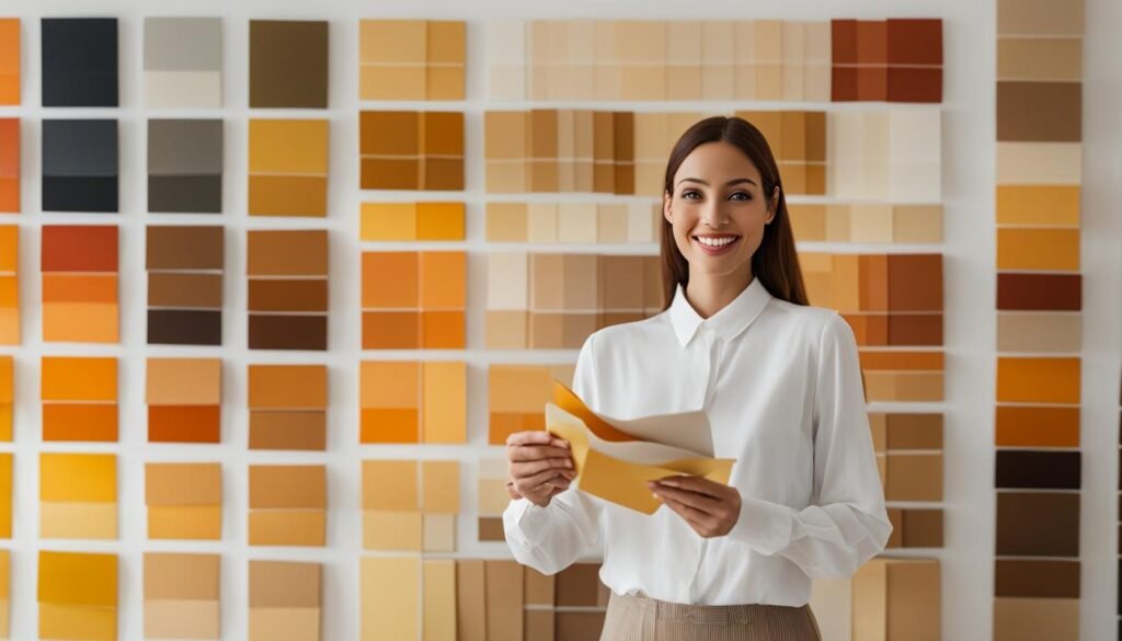 choosing paint colors for interior design