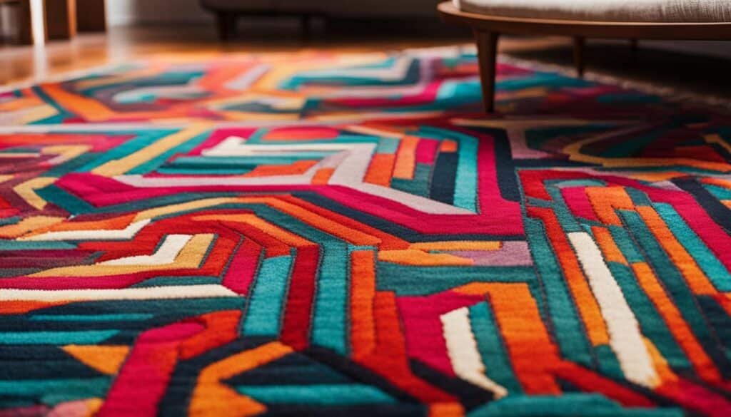 colorful rug