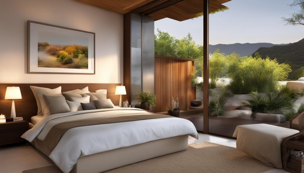cozy bedroom aroma