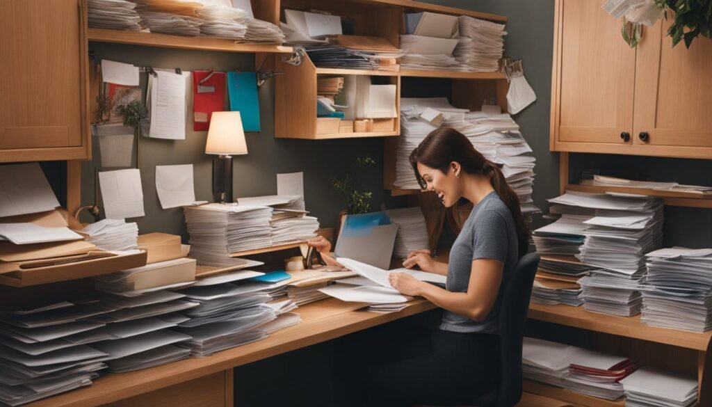 mail organizing ideas for small spaces