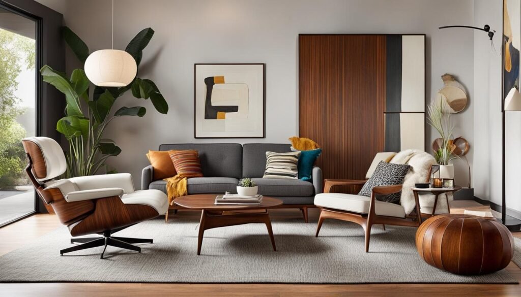 mid century modern decor
