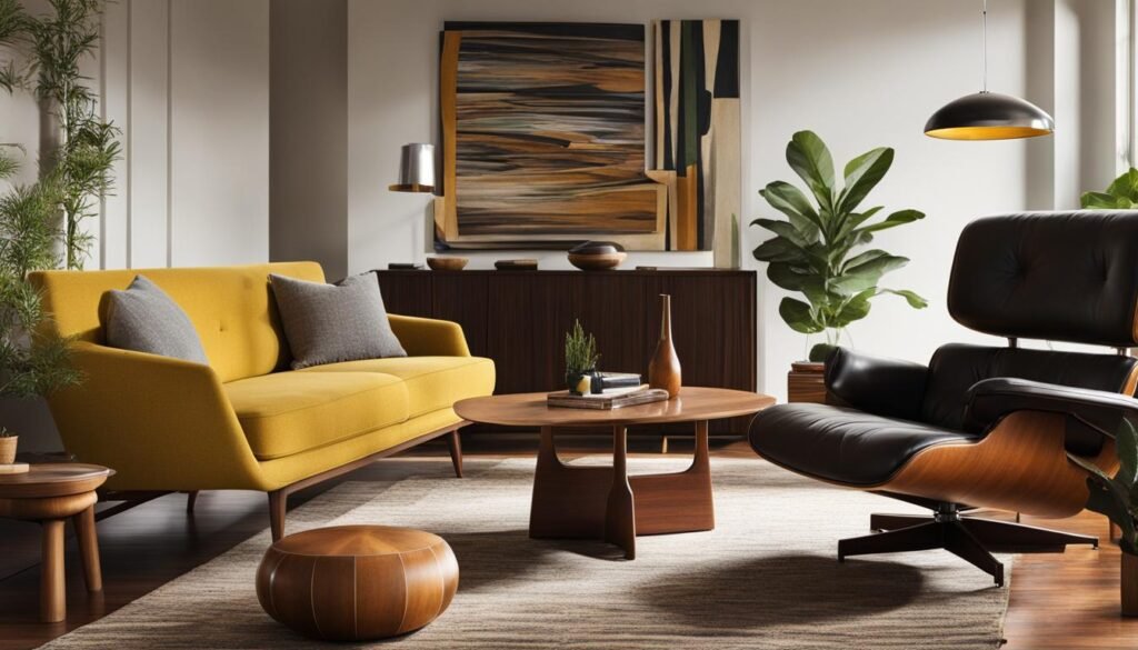 mid century modern interior design