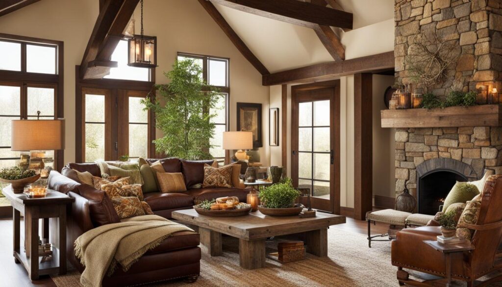 rustic interior design