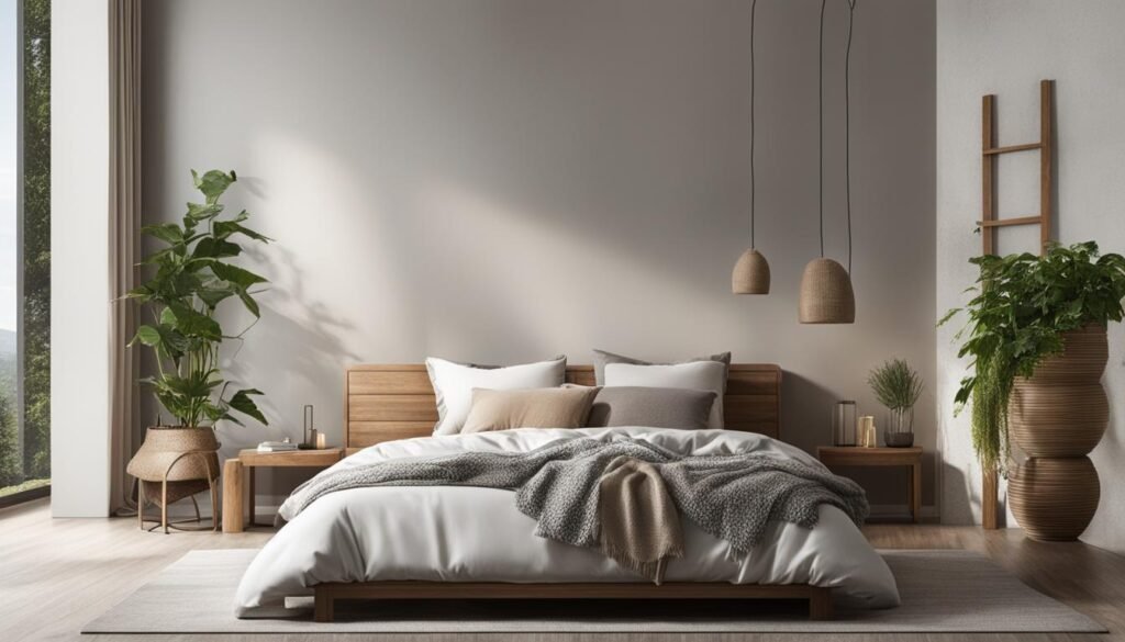 serene bedroom style design