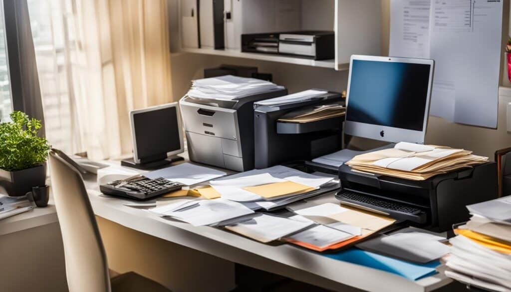 storing papers