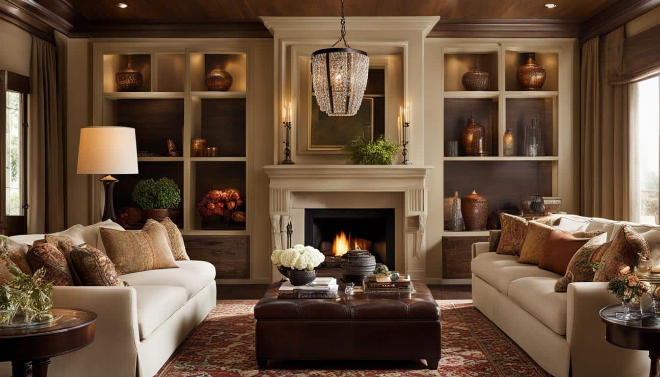 Traditional Living Rooms: Elegance & Comfort Mix
