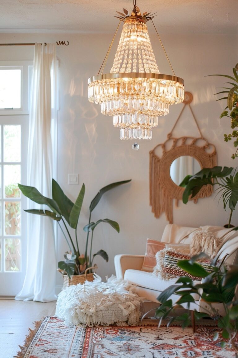 29 Boho Bedroom Lighting Decor Ideas - My Elegant Home