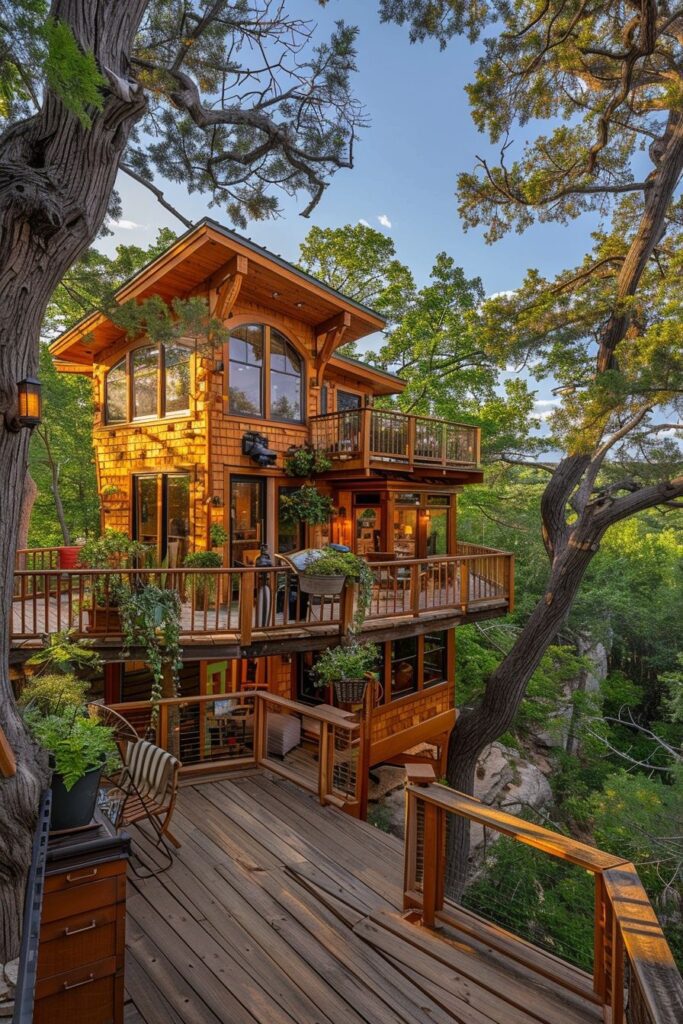 treehouses