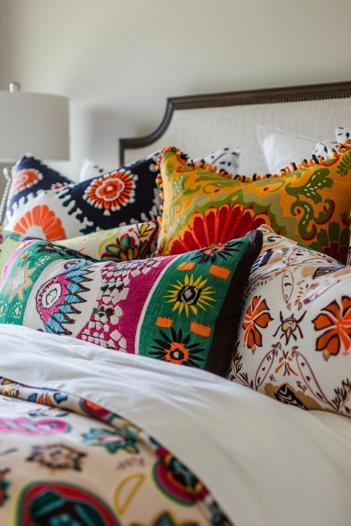 Color Burst Pillows