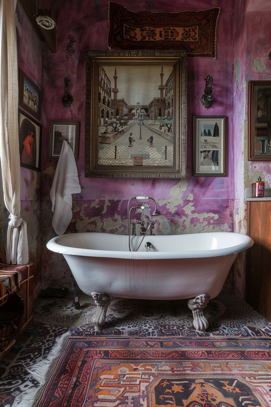 29 Boho Bathroom Ideas You Will Love - My Elegant Home