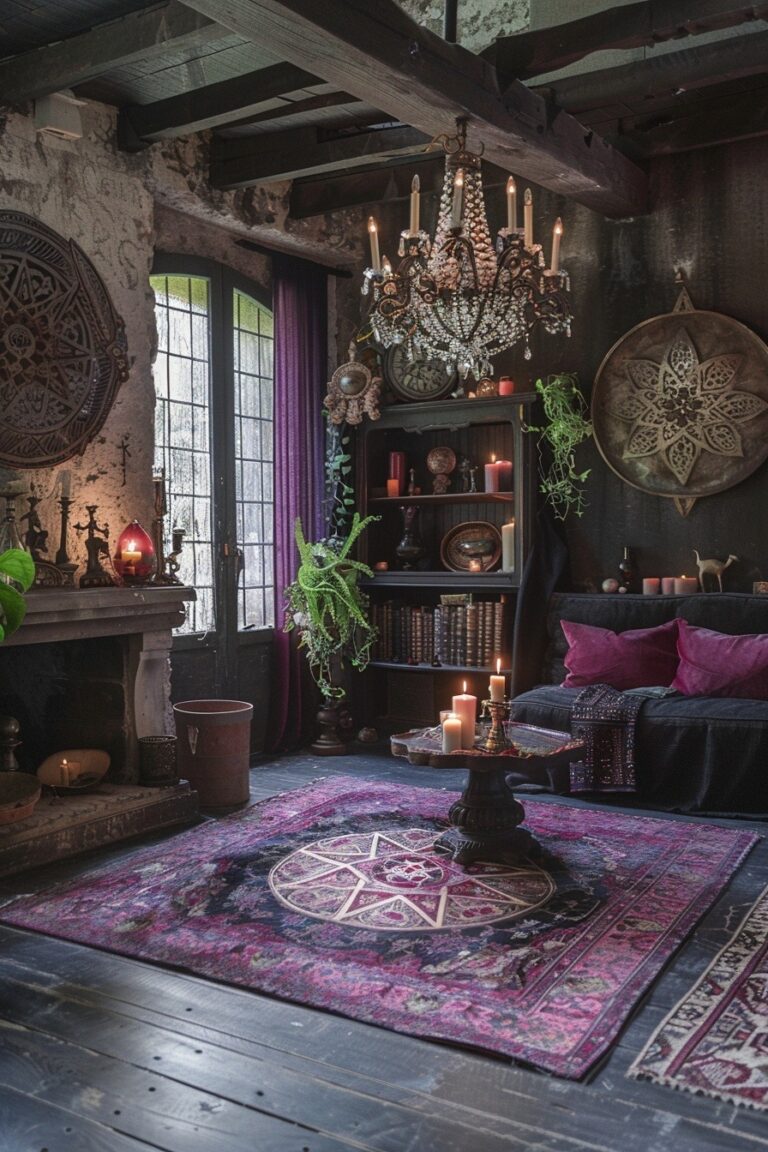 29 Goth Boho Bedroom Designs for an Edgy and Eclectic Space - My Elegant Home