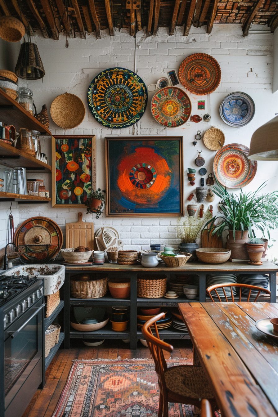 29 Boho Kitchen Ideas for a Vibrant Culinary Experience - My Elegant Home