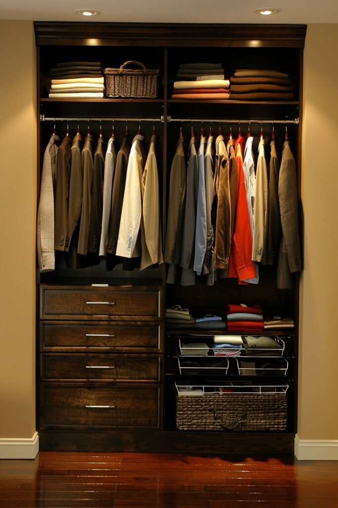 Efficient Closet Organization
