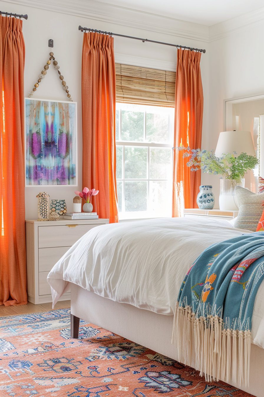 29 Boho Bedroom Curtain Ideas to Elevate Your Style - My Elegant Home