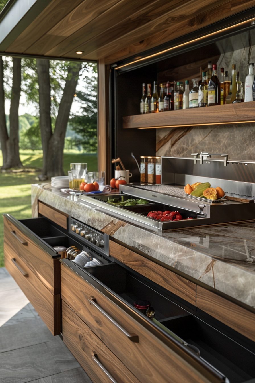 29 Outdoor Kitchen Ideas for Ultimate Summer Gatherings - My Elegant Home