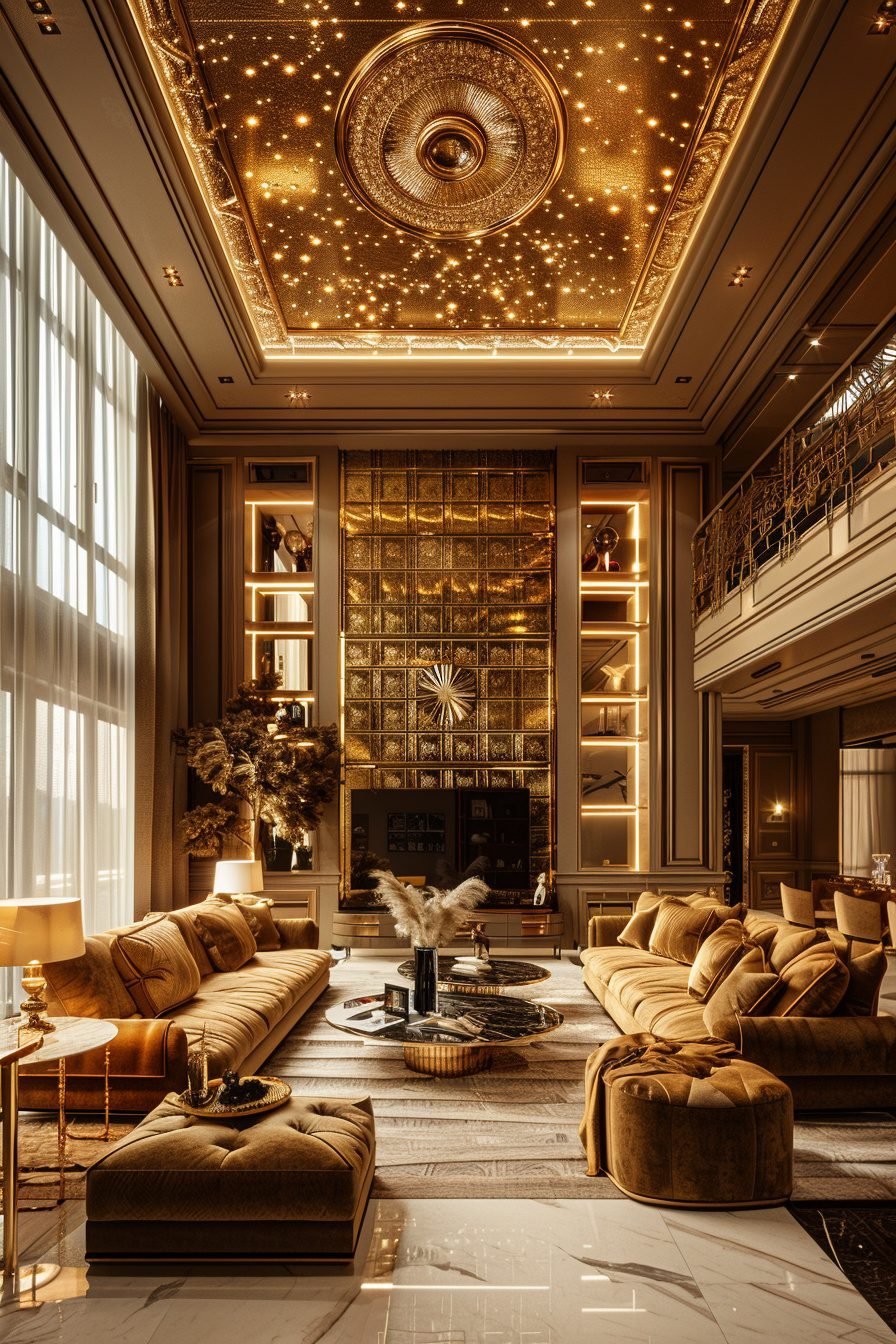 29 Art Deco Living Room Ideas to Add Glamour to Your Home - My Elegant Home