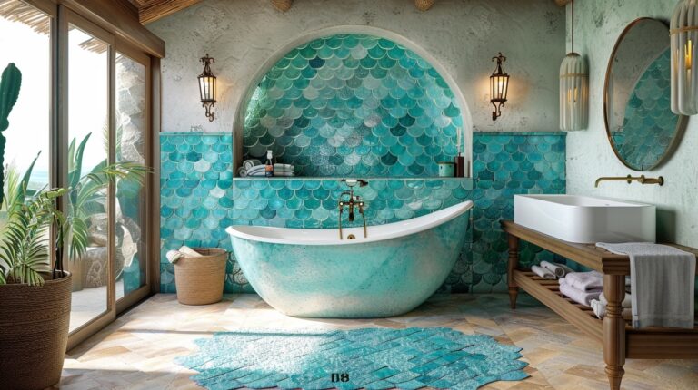 29 Mermaid Bathroom Inspirations for a Splash of Fun and Fantasy - My ...