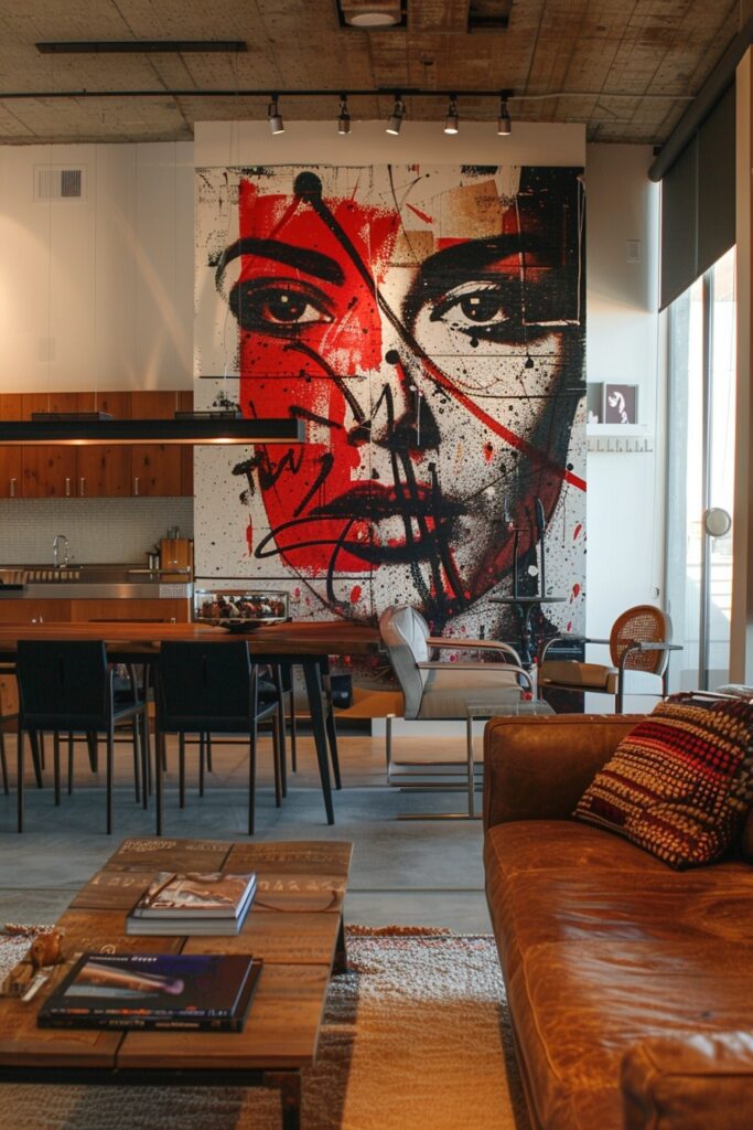 Modern Street Art Exhibit