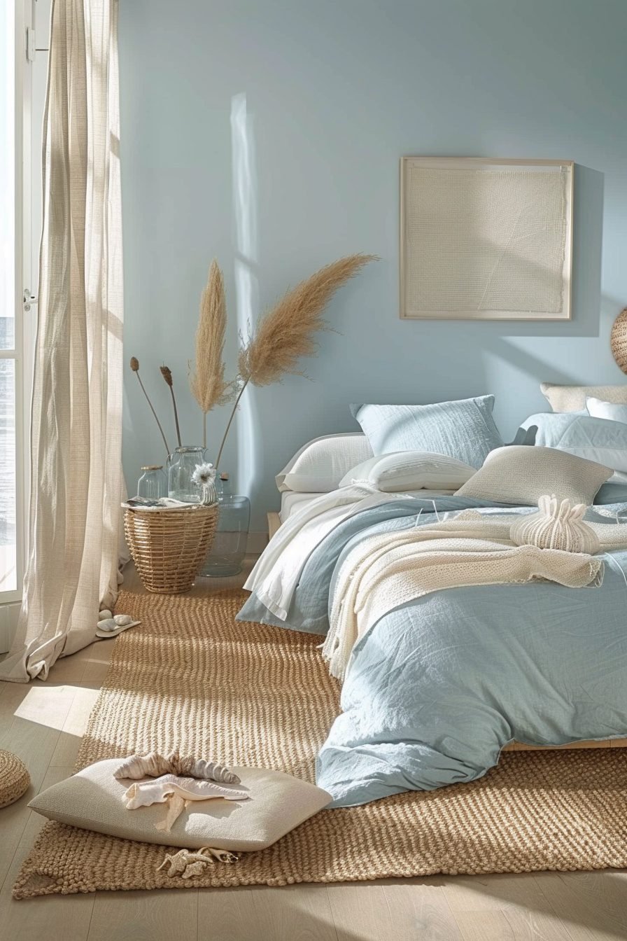 29 Light Blue Boho Bedroom Decor Ideas for Tranquil Living - My Elegant ...