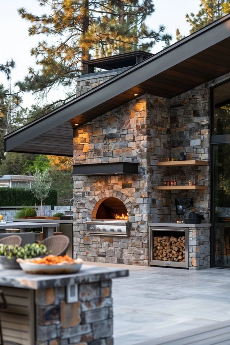 29 Outdoor Kitchen Ideas for Ultimate Summer Gatherings - My Elegant Home