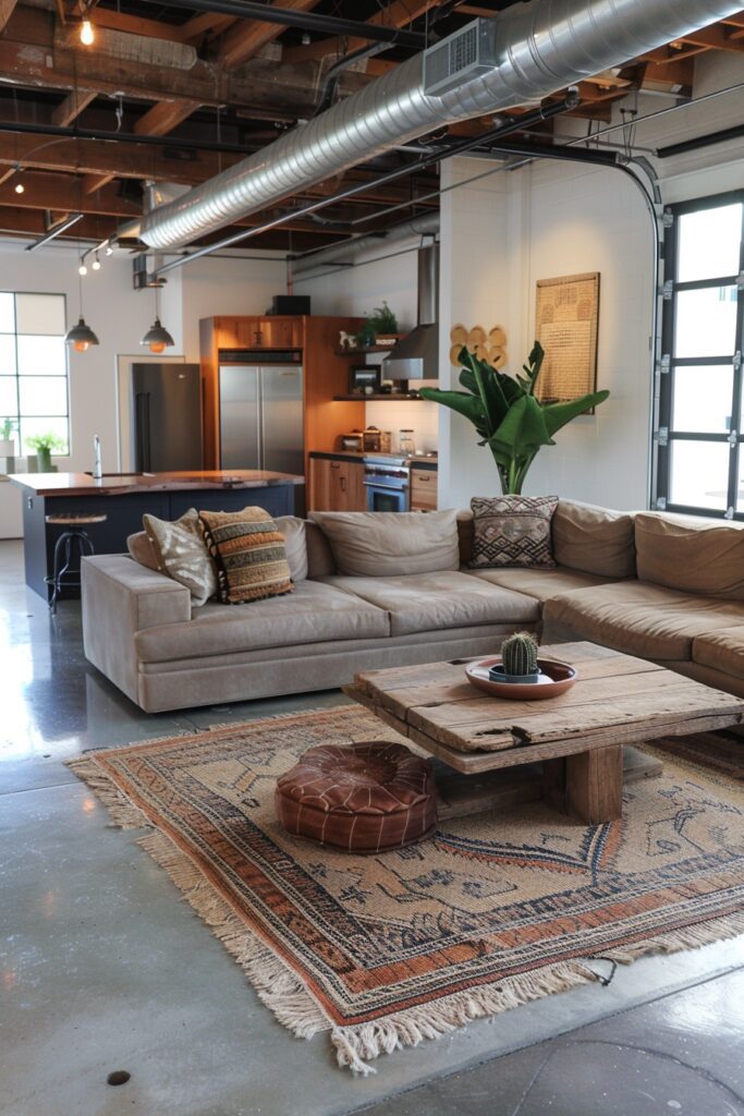 Refined Industrial Lounge