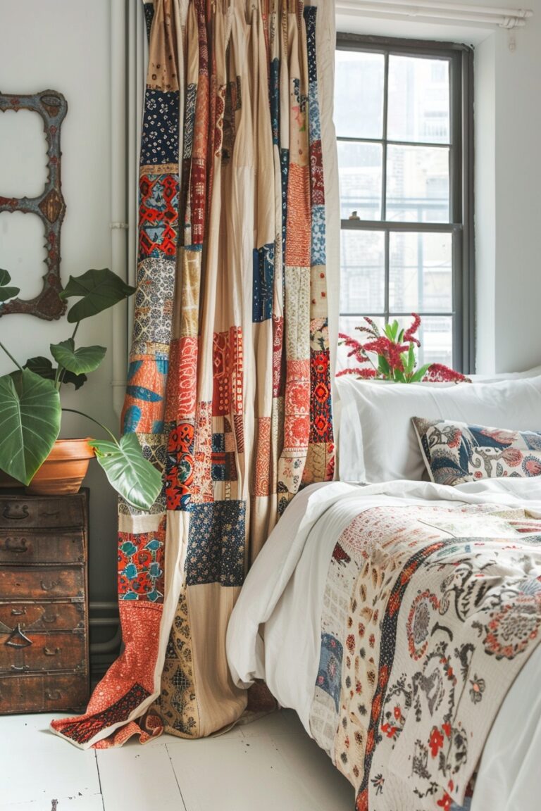 29 Boho Bedroom Curtain Ideas to Elevate Your Style - My Elegant Home