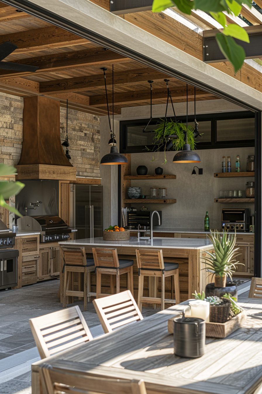29 Outdoor Kitchen Ideas for Ultimate Summer Gatherings - My Elegant Home