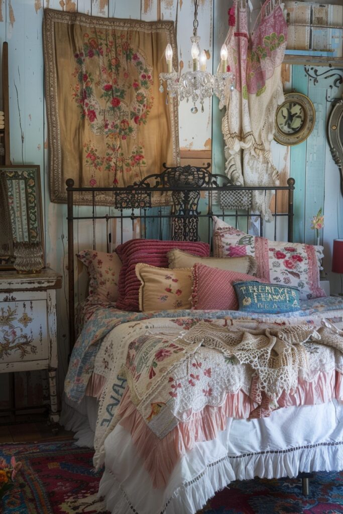 Shabby Chic Boho Bedroom