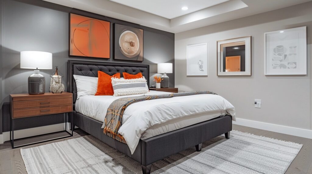 basement bedroom