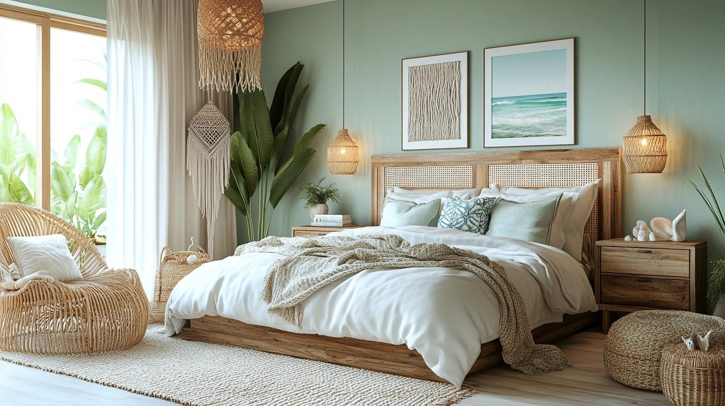 29 Boho Coastal Bedroom Ideas for a Dreamy Getaway Vibe - My Elegant Home