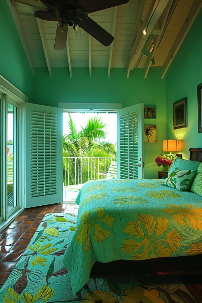 29 Tropical Bedrooms for a Breezy and Bright Space - My Elegant Home
