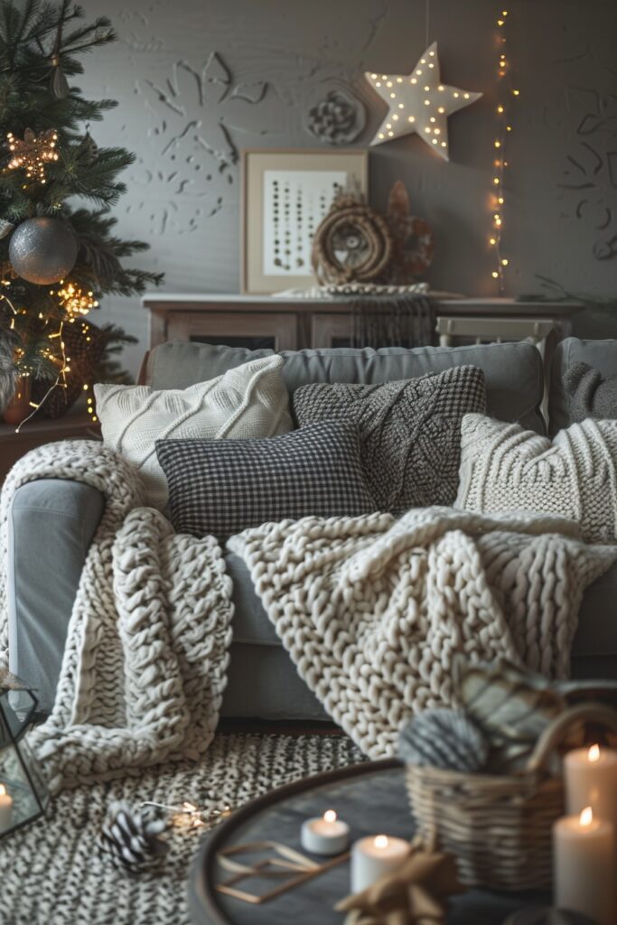 Cozy Winter Grey Setting