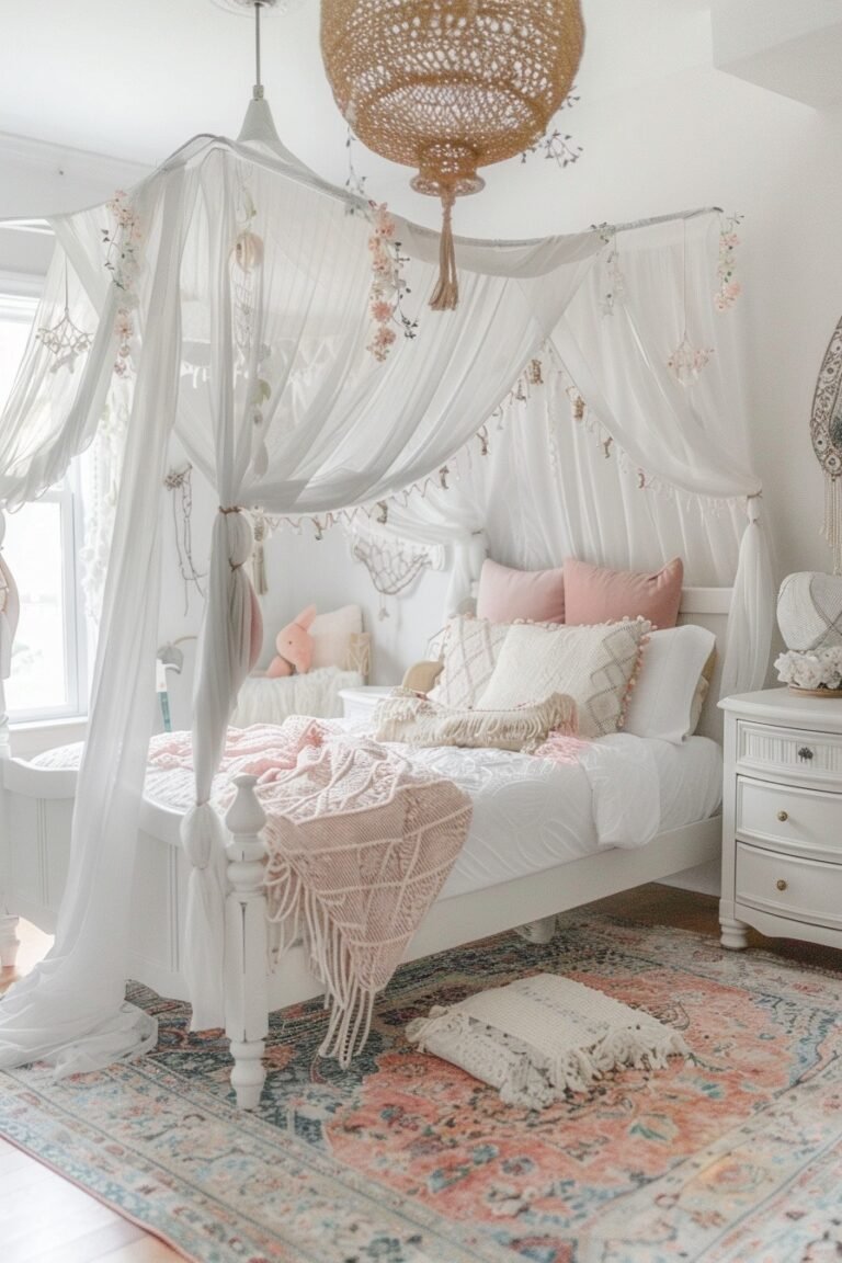 29 Boho Bedroom For Toddler Girl Ideas for a Whimsical Makeover - My ...