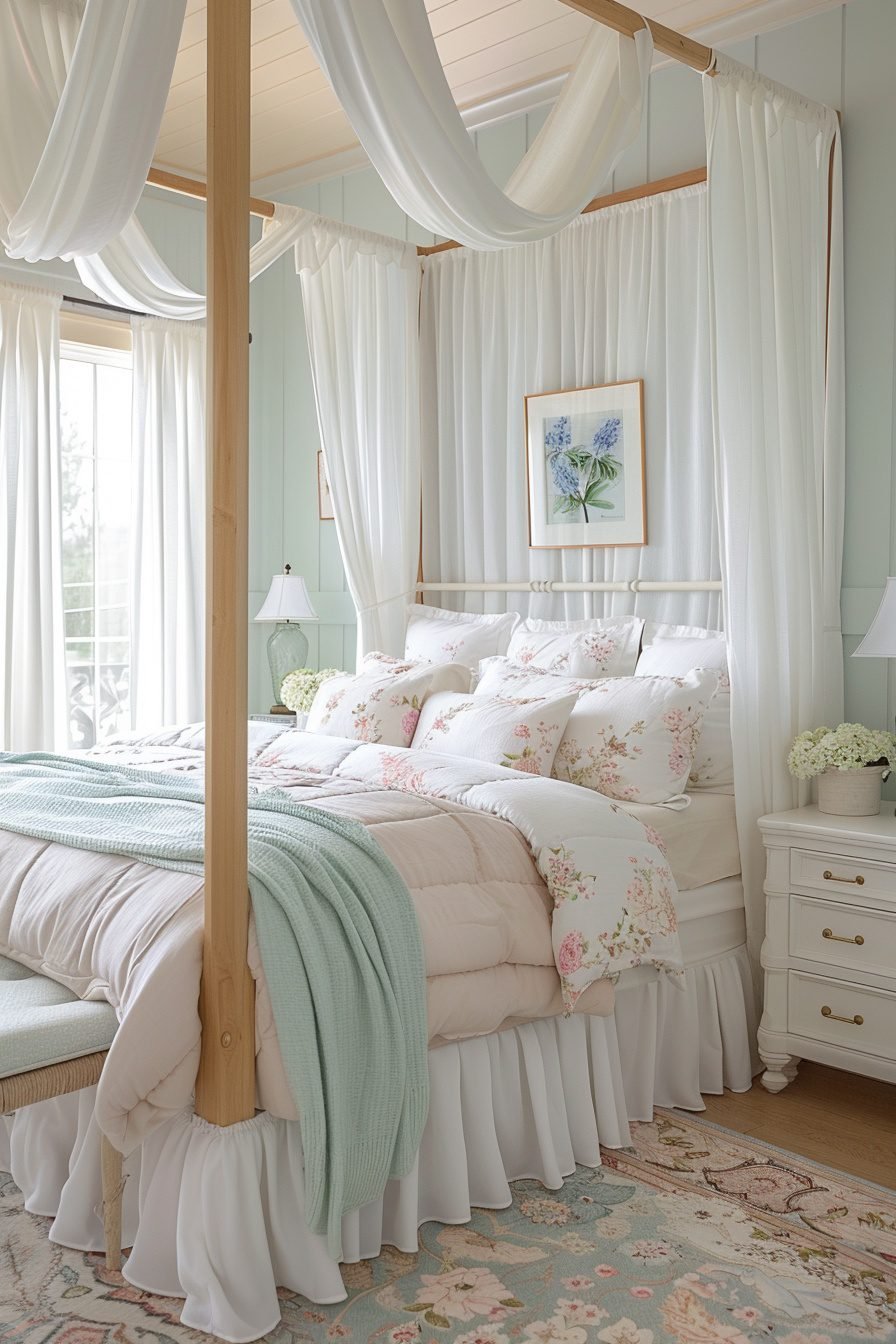 29 Canopy Bed With Curtains for a Cozy Retreat - My Elegant Home