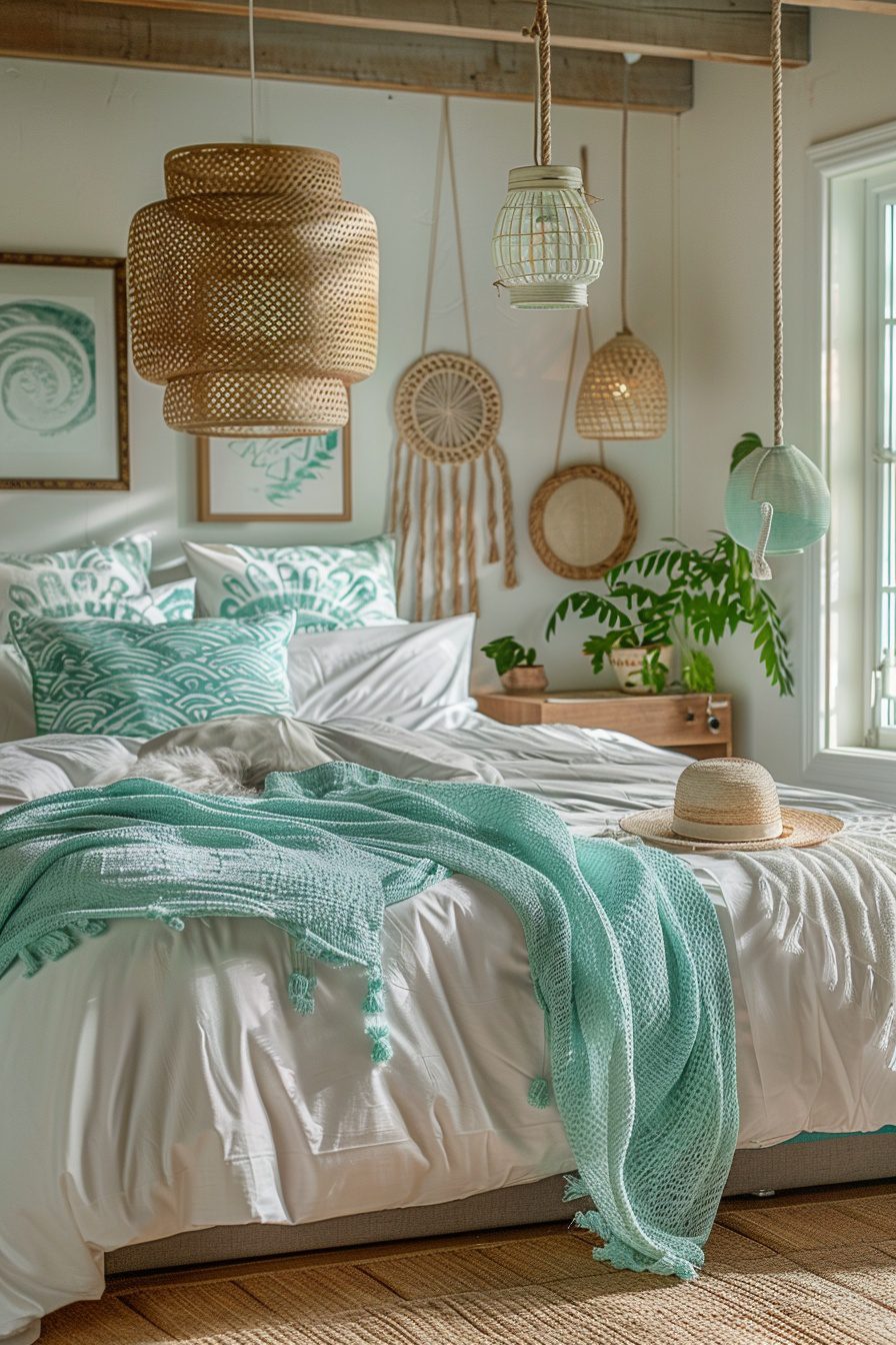 29 Beachy Boho Bedroom Ideas to Channel Coastal Bliss My Elegant Home — free download