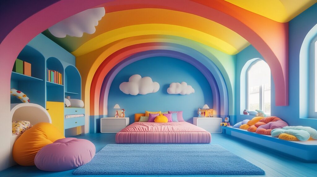 Rainbow Bedroom Ideas