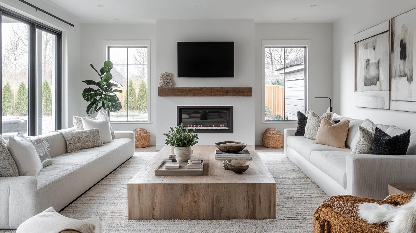 Eco-Friendly Scandinavian Home Decor For Open Floor Plan photo