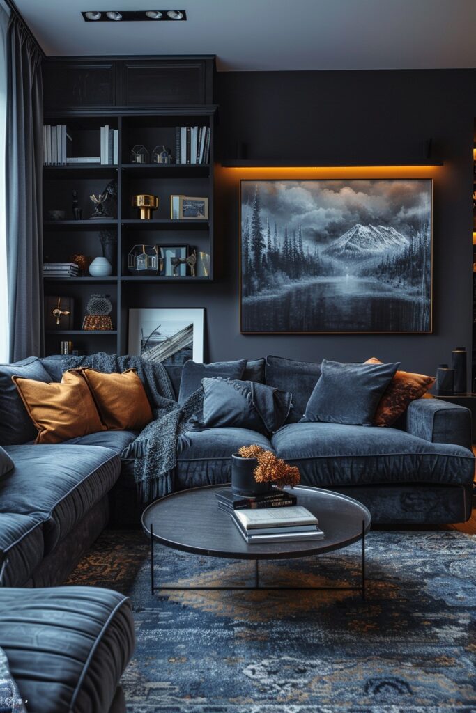 Textured Dark Grey Retreat