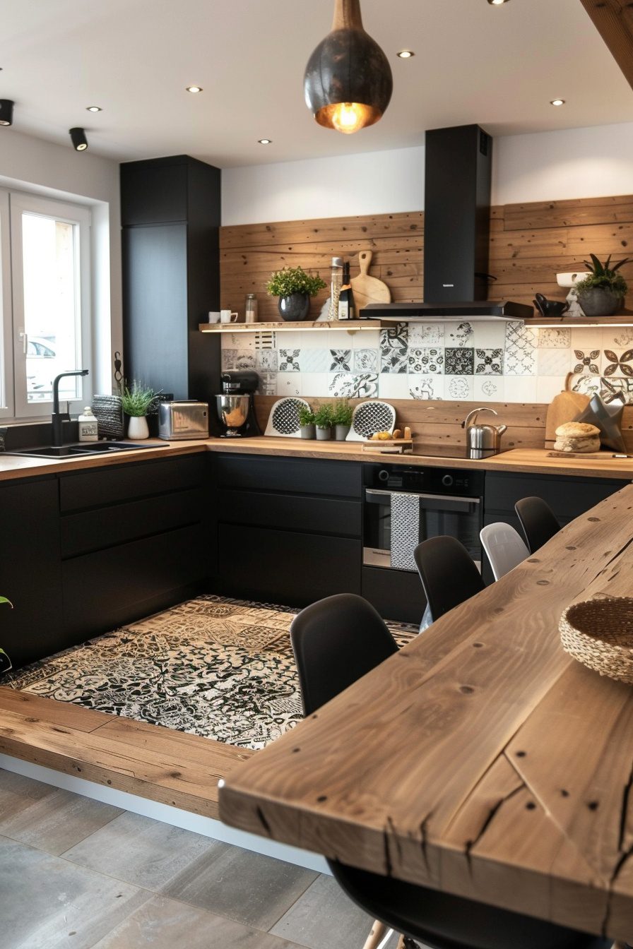 29 Black and White Modern Kitchen Ideas for a Chic Cooking Space - My ...