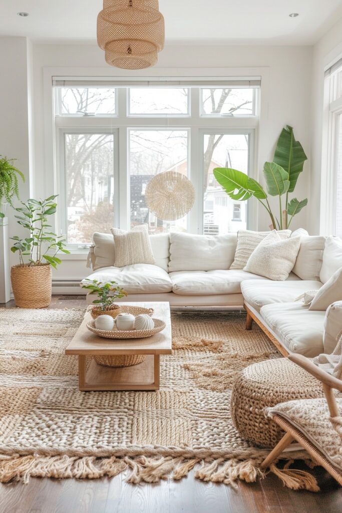 Airy and Light Scandi Boho Space