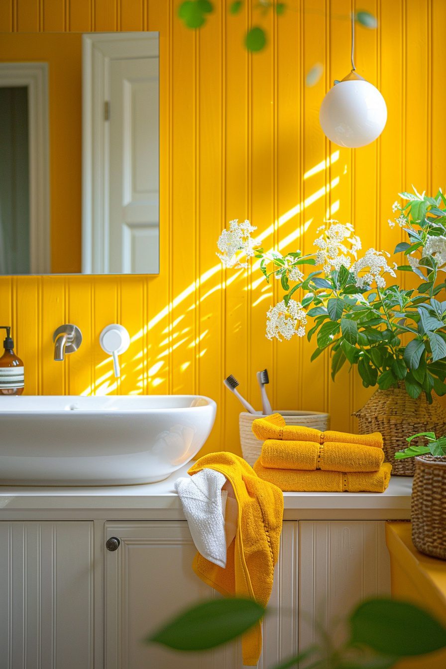 29 Yellow Bathroom Decor Ideas for a Bright and Cheerful Space - My ...