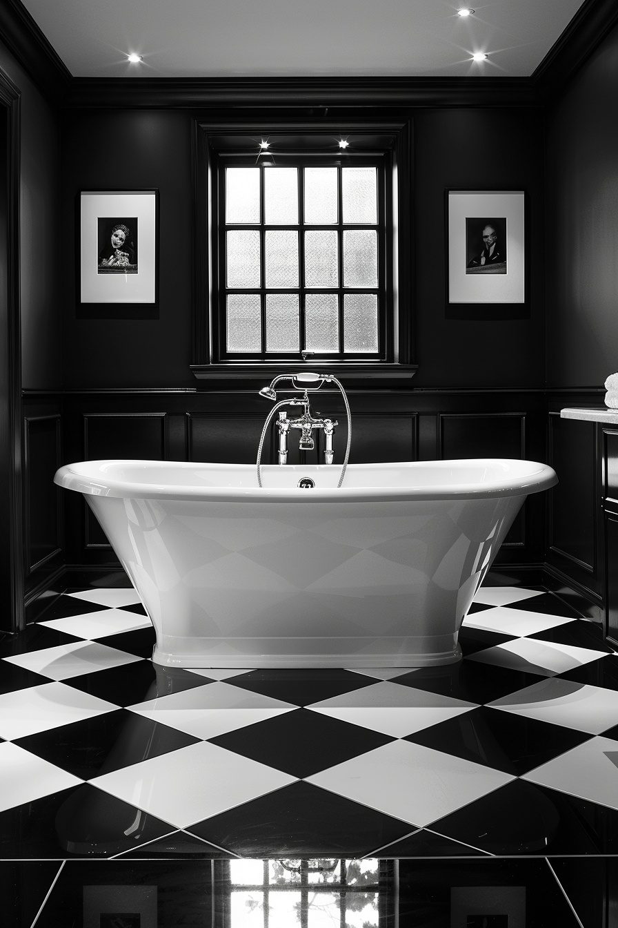 29 Black Bathroom Decor Ideas to Add Dark Elegance to Your Home - My ...