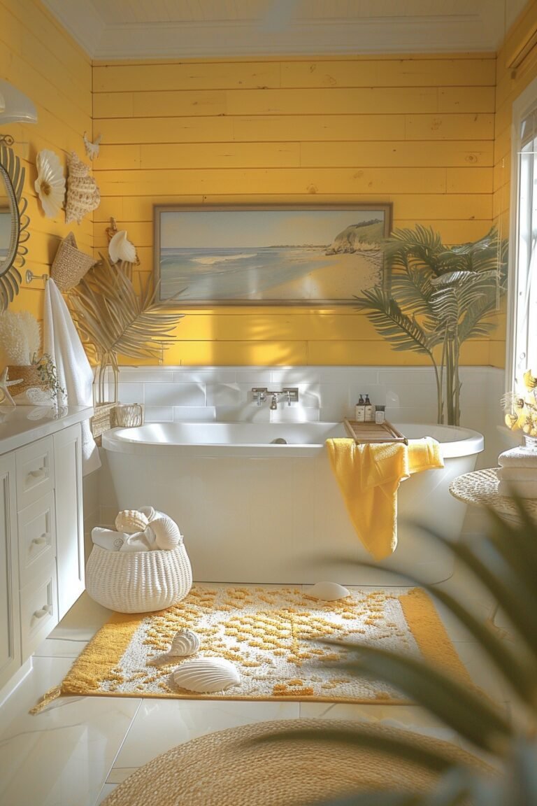 29 Yellow Bathroom Decor Ideas for a Bright and Cheerful Space - My ...