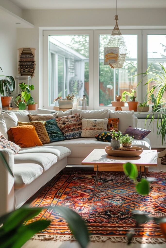 Eclectic Scandi Boho Fusion