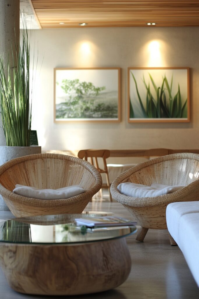 29 Organic Living Room Ideas That Combine Comfort with Clean Living ...